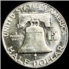 Image 2 : 1955 Franklin Half Dollar GEM PROOF