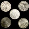 Image 2 : (5) Misc Morgan Dollars