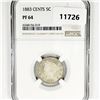 Image 1 : 1883 Liberty Victory Nickel NGC-PF64 CENTS