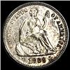 Image 1 : 1869-S Seated Liberty Half Dime UNCIRCULATED