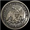 Image 2 : 1855-O Arrows Seated Liberty Half Dollar CLOSELY
