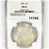 Image 1 : 1890 Morgan Silver Dollar NGC-MS63