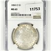 Image 1 : 1884-O Morgan Silver Dollar NGC-MS63