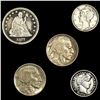 Image 1 : (5) Misc Coins