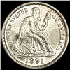 Image 1 : 1891 Seated Liberty Dime UNCIRCULATED