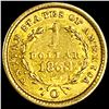 Image 2 : 1853-O Rare Gold Dollar UNCIRCULATED