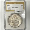 Image 1 : 1921 Morgan Silver Dollar PGA-MS65+