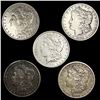 Image 1 : (5) Misc Morgan Silver Dollars