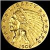 Image 1 : 1908 $2.50 Gold Quarter Eagle ABOUT UNCIRCULATED