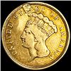Image 1 : 1856 $3 Gold Piece NICELY CIRCULATED