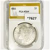 Image 1 : 1883 Morgan Silver Dollar PGA-MS64