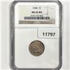 Image 1 : 1908 Indian Head Cent NGC-MS62 BN