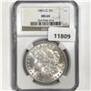Image 1 : 1883-CC Morgan Silver Dollar NGC-MS64