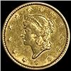 Image 1 : 1852 Rare Gold Dollar UNCIRCULATED