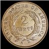 Image 2 : 1866 Two Cent Piece UNCIRCULATED