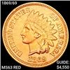 Image 1 : 1869/69 Indian Head Cent CHOICE BU RED