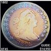 1802 Draped Bust Half Dollar LIGHTLY CIRC