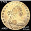 1799 Draped Bust Dollar CHOICE AU