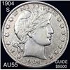 1904-S Barber Half Dollar CHOICE AU