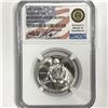1982-D Silver Wash. Half Signed Standish NGC-BU