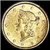 1853 Rare Gold Dollar CHOICE BU