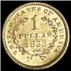 Image 2 : 1853 Rare Gold Dollar CHOICE BU