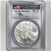 2013 Silver Eagle PCGS-MS69 Mercanti Signature