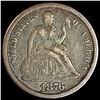 1876-CC Seated Liberty Dime NEARLY UNCIRCULATED