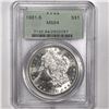 1881-S Morgan Silver Dollar PCGS-MS64