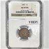 1897 Indian Head Cent NGC-AU58 BN