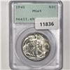 Image 1 : 1941 Walking Liberty Half Dollar PCGS-MS65