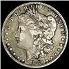 1880-CC, 8 Over 7, Rev 78 Morgan Silver Dollar LIGHTLY CIRCULATED