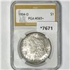 1904-O Morgan Silver Dollar PGA-MS65+