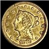 1878-S $2.50 Gold Quarter Eagle UNCIRCULATED