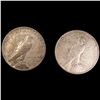 Image 2 : (2) Peace Silver Dollars UNCIRCULATED