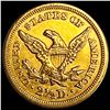 Image 2 : 1852 $2.50 Gold Quarter Eagle UNCIRCULATED