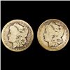 Image 1 : (2) Morgan Silver Dollars NICELY CIRCULATED