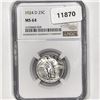 Image 1 : 1924-D Standing Liberty Quarter NGC-MS64