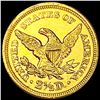 Image 2 : 1856 $2.50 Gold Quarter Eagle UNCIRCULATED