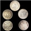 Image 2 : (5) Morgan Silver Dollars
