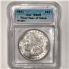 Image 1 : 1921 Morgan Silver Dollar ICG-MS65