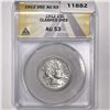 Image 1 : 1912 Barber Quarter ANACS-AU53 Clashed Dies