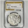 1934-S Silver Peace Dollar PGA-AU53
