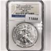2011-S Silver Eagle NGC-MS69