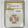 Image 1 : 1925-D Wheat Cent PGA-MS64+ RED