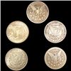 Image 2 : (5) Morgan Silver Dollars