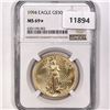 1994 $50 1oz American Gold Eagle NGC-MS69*