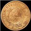 Image 1 : 1865 RD Two Cent Piece UNCIRCULATED