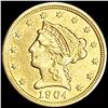 1904 $2.50 Gold Quarter Eagle UNCIRCULATED