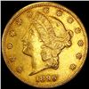 1896 $20 Gold Double Eagle UNCIRCULATED
